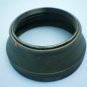 Vintage colapsible rubber lens hood 58 mm filter thread