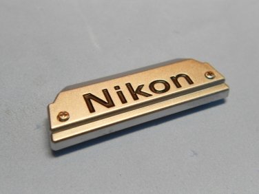Nikon fg original front nameplate