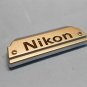 Nikon fg original front nameplate