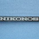 Nikonos original nameplate