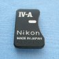 Nikon IV-A orginal nameplate from nikonos camera