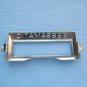 Voigtlander bessamatic original front nameplate
