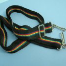 Vintage adjustable camera strap with raimbow colors and security hooks Vintage adjustable camera strap with raimbow colors and security hooks