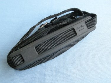 Vintage minolta camera shoulder strap with original rings & older logo