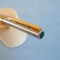 Vintage aurora marco polo chrome & gold plated ballpoint pen II original empty refill