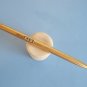 Vintage Paper Mate gold plated double heart ballpoint pen with original empty refill