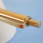 Vintage Paper Mate gold plated double heart ballpoint pen with original empty refill