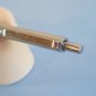 Vintage Paper Mate in chrome double heart ballpoint pen with original empty refill II