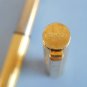 Rare vintage Ronson fountain pen 1.0 micron 22Kt gold plated