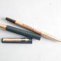 Parker Vector blue-marine & gold clip original roller ball used refill uk
