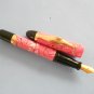 Rare vintage Creeks & Creeks rose-marbled original fountain pen