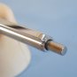 Vintage Paper Mate in chrome double heart ballpoint pen with original empty refill III