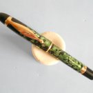 Rare vintage Creeks & Creeks green/black-marbled original fountain pen