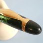 Rare vintage Creeks & Creeks green/black-marbled original fountain pen