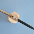 Vintage Paper Mate black & chrome double heart ballpoint pen with original empty refill II