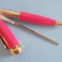 Vintage campo marzio rose GT original mini ballpoint pen 10,3cm Roma 1933 empty metal refill