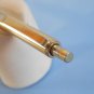 Vintage Paper Mate gold plated G ballpoint pen with original empty refill