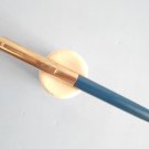 Vintage Sheaffer chome & blue original fountain pen