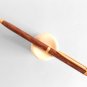 Vintage Waterman Gentleman original brown-marbled & gold ballpoint pen ( no refill )
