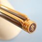 Vintage Waterman Gentleman original brown-marbled & gold ballpoint pen ( no refill )