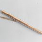 Vintage waterman Super Master original chrome fountain pen ( detached clip )