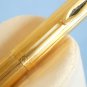 Vintage aurora archivi storici in gold plated original ballpoint pen wint original empty refil
