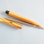 Vintage aurora archivi storici in gold plated original ballpoint pen wint original empty refil