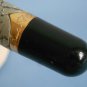 Rare vintage creeks & ckreeks gray-marbled & gold plated fountain pen