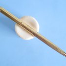 Rare vintage italian lalex gold plated ballpoint pen with origina empty refill Rare vintage italian lalex gold plated ballpoint pen with origina empty refill