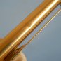 Rare vintage paper mate double heart S gold plated ballpoint pen with original used refill