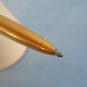 Rare vintage paper mate double heart S gold plated ballpoint pen with original used refill