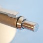 Rare vintage pelikan silver / chrom ballpoint pen with original empty refill