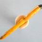 Rare vintage reynolds accent fountain pen with gold plated original nib