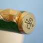 Very rare vintage universal metal green-marbled & gold fountain pen Italy ?