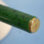 Very rare vintage universal metal green-marbled & gold fountain pen Italy ?