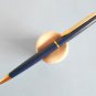 Vintage personalised waterman hemisphere blue & gold plated ballpoint pen with original used refill