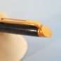 Vintage personalised waterman hemisphere blue & gold plated ballpoint pen with original used refill
