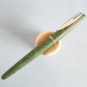 Vintage waterman reflex green & chrome original fountain pen