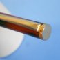 Rare vintage unbranded marbled brown & black ballpoint pen with switzerland made metal refill
