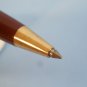 Vintage unbranded burgundy ballpoint pen empty refill