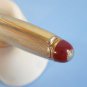Rare vintage unbranded burgundy & silvered ballpoint pen empty refill