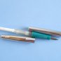 Rare vintage AP chrome & green section fountain pen