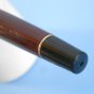 Rare vintage unbranded burgundy & black fountain pen very beautiful nib