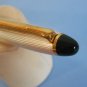Rare vintage unbranded green & silvered ballpoint pen empty refill BNP beautiful nib