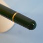 Rare vintage unbranded green & silvered ballpoint pen empty refill BNP beautiful nib