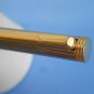 Rare vintage slim chrome & golden ballpoint pen