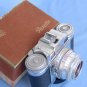 Vintage braun super paxette with roeschlein kreuznach E pointar 2.8 45 C in box