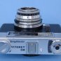Vintage rangefinder voigtlander vitoret dr with color lanthar 2.8 / 50 & prontor 300