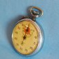 Old vintage mechanical pocket stopwatch made in Switzerland for parts or repair
