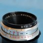 Rare vintage staeble choro 3.5 / 30 -E- M39 lens for paxette